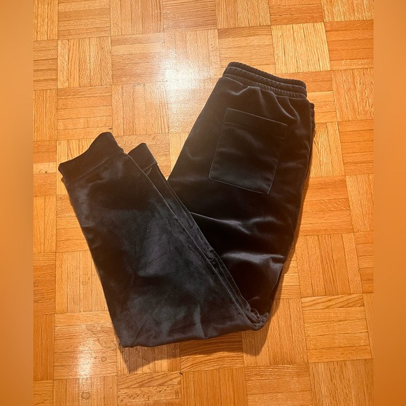 Versace navy blue velvet joggers - Picture 12 of 14